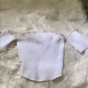 off the shoulder shirt